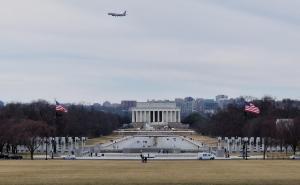 Der Blick vom Washington Monument auf die National Mall und das Lincoln-Memorial. (Foto: vku)